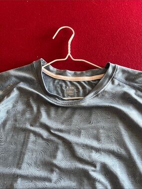 Peter Millar Blue-Gray Short Sleeve Performance Tee